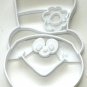 FROSTY THE SNOWMAN FACE HEAD MOVIE TV CHARACTER COOKIE CUTTER USA PR2901