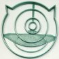 MIKE FACE HEAD MONSTERS INC GREEN MONSTER ANIMATED COOKIE CUTTER USA PR2921