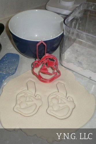 Cleveland Indians Chief Wahoo MLB Baseball Team Cookie Cutter USA PR2951