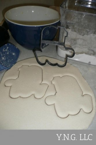 FANCY NUMBER TEN 10 OUTLINE FOR WORD LETTERED BIRTHDAY COOKIE CUTTER USA PR3010