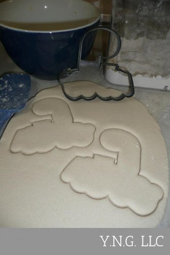 FANCY NUMBER NINE 9 OUTLINE FOR WORD LETTERED BIRTHDAY COOKIE CUTTER USA PR3009