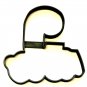 FANCY NUMBER NINE 9 OUTLINE FOR WORD LETTERED BIRTHDAY COOKIE CUTTER USA PR3009