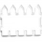 FENCE PANEL WOODEN PICKET FENCING HOME GARDEN COOKIE CUTTER USA PR2960