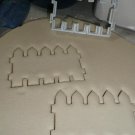 FENCE PANEL WOODEN PICKET FENCING HOME GARDEN COOKIE CUTTER USA PR2960