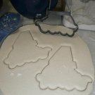 FANCY NUMBER FOUR 4 OUTLINE FOR WORD LETTERED BIRTHDAY COOKIE CUTTER USA PR3004