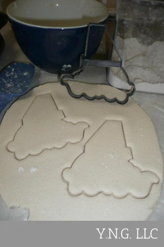 FANCY NUMBER FOUR 4 OUTLINE FOR WORD LETTERED BIRTHDAY COOKIE CUTTER USA PR3004