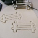 Fence Outline Fencing Panel Wooden Picket Garden Yard Cookie Cutter USA PR2974