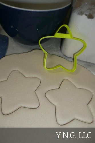 STAR SHAPE WITH ROUNDED CORNERS STARRY NIGHT SKY GALAXY COOKIE CUTTER USA PR2996