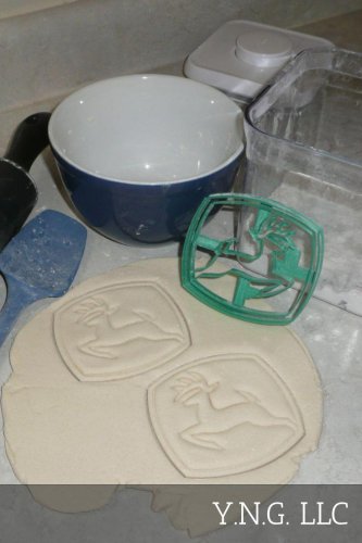 John Deere Farm Tractor Heavy Equipment Cookie Cutter USA PR2990
