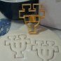 University Of Texas Longhorns UT Logo Sports Athletics Cookie Cutter USA PR2635
