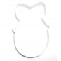 EGG WITH BOW RIBBON OUTLINE DECORATIVE SPRING FARM COOKIE CUTTER USA PR2986