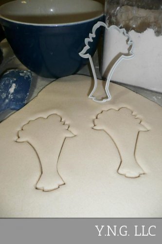 Flower Bouquet Outline Flowers Bundle Arrangement Bride Cookie Cutter USA PR2982