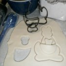 Kangaroo Outline With Pouch And Baby Joey 3 Pieces Cookie Cutter USA PR2978