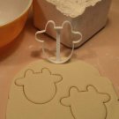 GOAT FACE HEAD HORNS HORNED FARM MOUNTAIN ANIMAL SHEEP COOKIE CUTTER USA PR2649