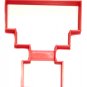 TEXAS TECH UNIVERSITY RED RAIDERS TTU OUTLINE TT LOGO NCAA DI SPORTS USA PR2654
