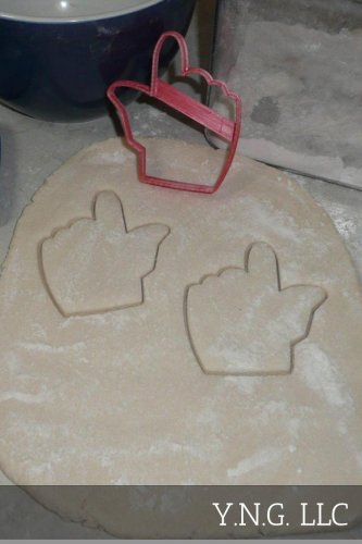 Guns Up Slogan Hand Texas Tech University Sports Cookie Cutter USA PR2655