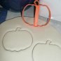 PUMPKIN OUTLINE FALL AUTUMN HARVEST FRUIT SQUASH COOKIE CUTTER USA PR2939