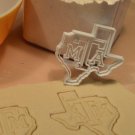 Texas A&M University State Outline Aggies Athletics Cookie Cutter USA PR2633