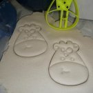 GIRAFFE DETAILED FACE HEAD TALL ANIMAL ZOO SAFARI LONG COOKIE CUTTER USA PR2627