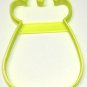GIRAFFE OUTLINE HEAD FACE ZOO ANIMAL SAFARI TALL ANIMAL COOKIE CUTTER USA PR2625