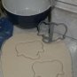 ELEPHANT OUTLINE FACE HEAD ZOO ANIMAL AFRICAN SAFARI SPECIAL OCCASION USA PR2624