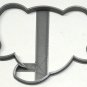 ELEPHANT OUTLINE FACE HEAD ZOO ANIMAL AFRICAN SAFARI SPECIAL OCCASION USA PR2624