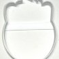 ZEBRA OUTLINE FACE HEAD ZOO ANIMAL SAFARI BLACK WHITE COOKIE CUTTER USA PR2623