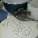 MONKEY DETAILED FACE HEAD ZOO ANIMAL SAFARI PRIMATE COOKIE CUTTER USA PR2621