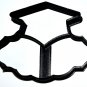 GRADUATION CAP HAT WITH SPACE BELOW FOR WORDING NAME COOKIE CUTTER USA PR2612