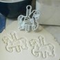 CAROUSEL HORSE DETAILED MERRY GO ROUND ROUNDABOUT COOKIE CUTTER USA PR2611
