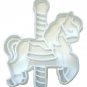 CAROUSEL HORSE DETAILED MERRY GO ROUND ROUNDABOUT COOKIE CUTTER USA PR2611