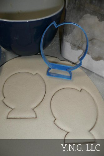 GLOBE SPHERICAL MODEL OF PLANET EARTH WORLD MAP TRAVEL COOKIE CUTTER USA PR2608