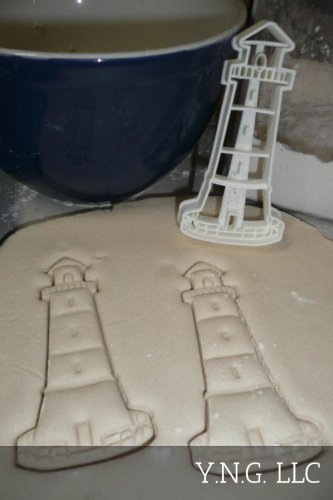 LIGHTHOUSE LIGHT HOUSE TOWER BUILDING STRUCTURE BEACON COOKIE CUTTER USA PR2602