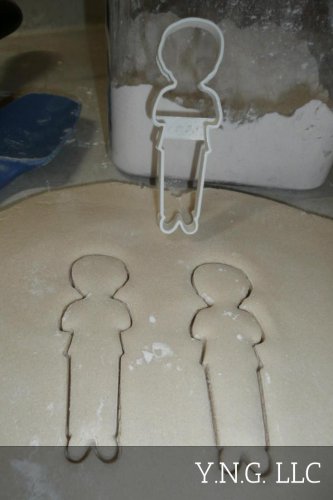 FIRST COMMUNION BOY STANDING HOLY EUCHARIST CHURCH COOKIE CUTTER USA PR2601
