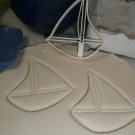 SAILBOAT SAIL BOAT SEA SAILING EQUIPMENT OCEAN BEACH COOKIE CUTTER USA PR2591