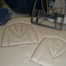 TUXEDO TUX BLACK TIE FORMAL DRESS SUIT WEDDING COOKIE CUTTER USA PR2588