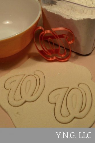 Washington Nationals W Letter MLB Major League Baseball Cookie Cutter USA PR2579