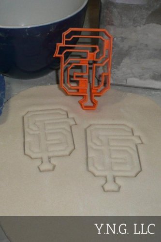 San Francisco Giants SF Logo MLB Baseball Team Sports Cookie Cutter USA PR2586