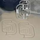San Diego Padres SD Logo MLB Baseball Sports Athletics Cookie Cutter USA PR2585