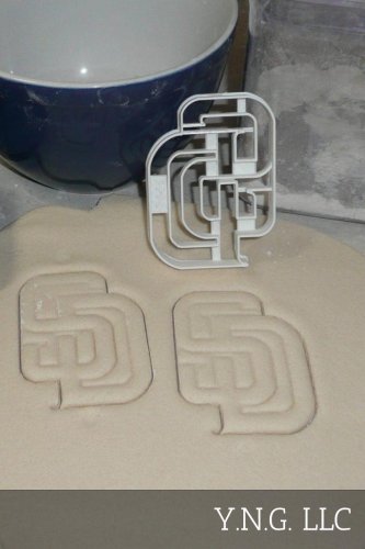 San Diego Padres SD Logo MLB Baseball Sports Athletics Cookie Cutter USA PR2585