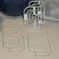 San Diego Padres SD Logo MLB Baseball Sports Athletics Cookie Cutter USA PR2585