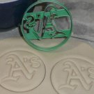 Oakland Athletics As Logo Baseball Sports Athletics Cookie Cutter USA PR2573