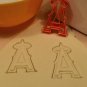 Los Angeles LA Angels Baseball Logo Sports Athletics Cookie Cutter USA PR2572