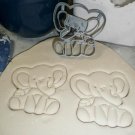 Baby Elephant Detailed Calf Gentle Giant Animal Zoo Cookie Cutter USA PR2558