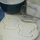 BABY ELEPHANT OUTLINE CALF GENTLE GIANT ANIMAL ZOO COOKIE CUTTER USA PR2557