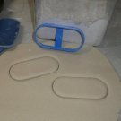 OBLONG ROUND RECTANGLE GEOMETRIC ELONGATED PILL SHAPE COOKIE CUTTER USA PR2554