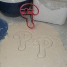Philadelphia Phillies P Baseball Logo Sports Athletics Cookie Cutter USA PR2542