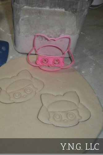 DIVA GLITTER HEAD FACE DETAIL SURPRISE DOLL CHILDREN COOKIE CUTTER USA PR2536