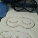 SLEEP MASK WITH LASHES SWEET DREAMS WOMEN LADY LADIES COOKIE CUTTER USA PR2518
