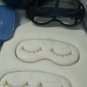 SLEEP MASK WITH LASHES SWEET DREAMS WOMEN LADY LADIES COOKIE CUTTER USA PR2518